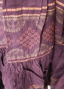 Ethnic skirt with kurti and full chunni