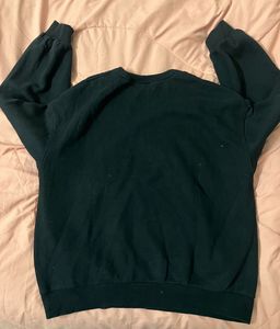 Black Oversized Sweatshirt