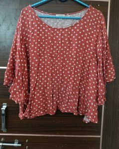 Polka Dot Tunic Top