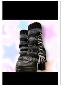 Handmade Crochet Leg Warmers