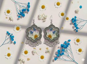 Floral Drop Earrings