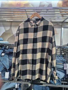 H&amp;M  Men&#39;s Plaid Flannel Shirt