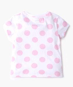 Minnie Mouse Print Crew-Neck T-Shirt