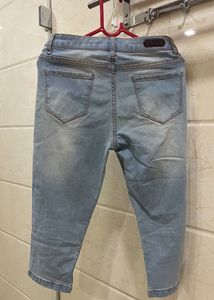 Denim Capri