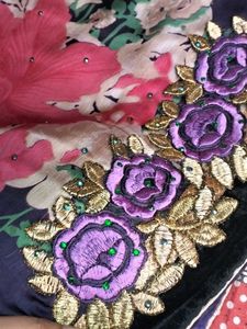 Floral Pattern Saree
