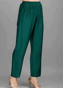 Green 💚 Faux Georgette Sequin Pattern Kurta set