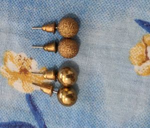 Set Of Six Stud Earrings