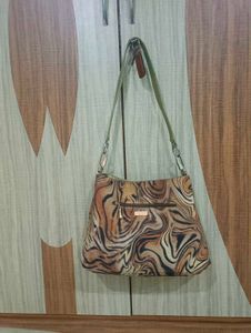 Imported Reversible stylish Green Handbag