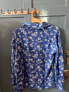 Max BLUE Floral Shirt