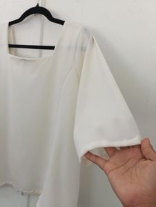 Elegant White Top