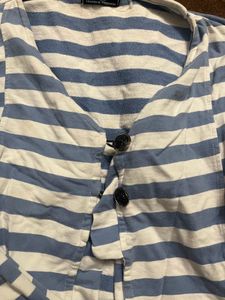 Combo Of Stripped Shrug