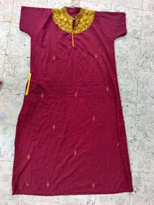 Embroidered Gown