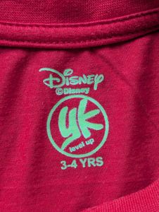 Pack of Disney Kids T-shirts (3-4 Years)