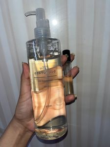 Muji Sensitive Cleansing Oil Samples