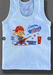 Cute Kids Cotton Vest 6-Pack