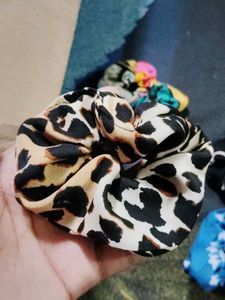 Scrunchie Set - Fun Patterns Pack Of 4
