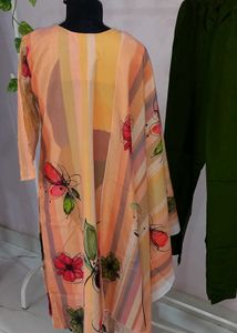 New Floral Print Kurta Set