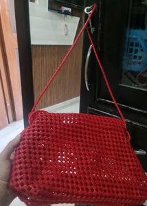 Red Crossbody Bag