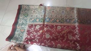 Elegant Maroon Saree