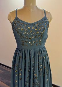 Cross Back Embellished Dress (Bust: 30/32)