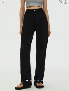 Urbanic Ripped Black Jeans