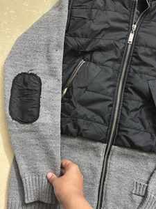 BLACK &amp; GREY JACKET