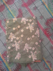 Floral Embroidered Fabric