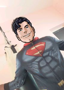 Superman Hoodie (S) (M)