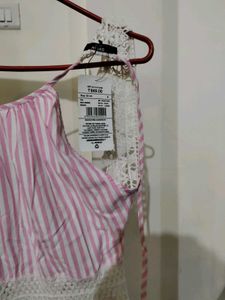 Striped Halter Dress