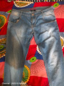 Trendy Denim Jeans Slim Fit