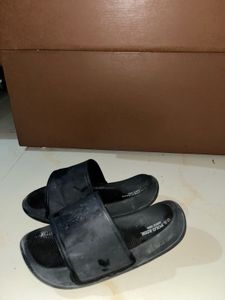 U.S. Polo Assn. Black Slides