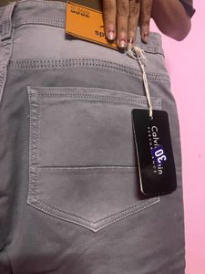 Gray Denim Jeans