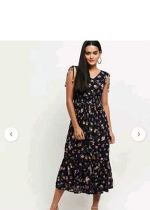 Floral Print Maxi Dress
