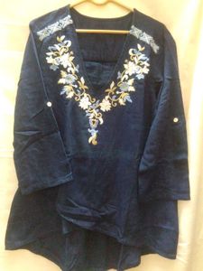 Embroidered Tunic Top