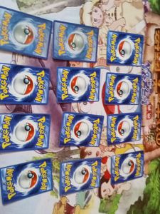 Pack Of 12 Real Pokemon Card