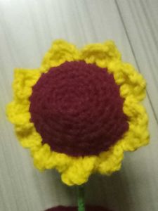 Crochet Sunflower Decoration