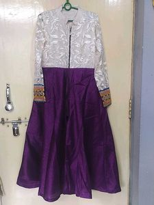 Umbrella Cut Front Open Anarkali Suit