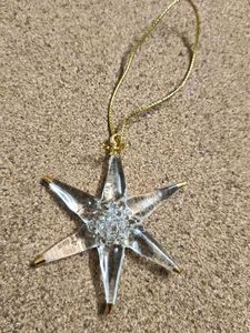 Vintage Spun Glass Ornaments (Set of 3)