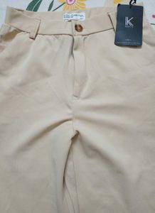 Beige Trouser