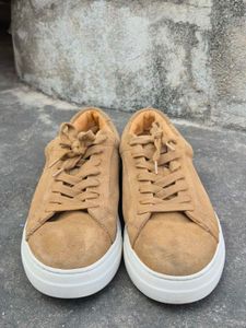 M&amp;S Autograph Suede Lace-Up Sneakers