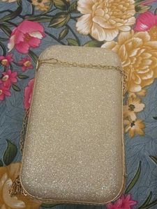 New Sparkling Gold Clutch