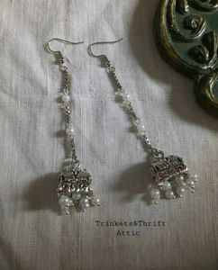 Jhumka Chain Earrings