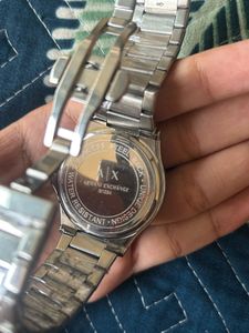 Men's Armani Exchange Silver Watch