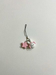 Cute Bunny Phone Charm