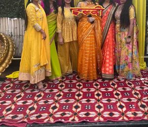 Yellow Anarkali Sets