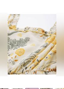 LABEL RITU KUMARFloral Print A-line Dress with Spa