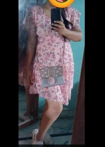 Pink Mini Beach Dress...for Girls