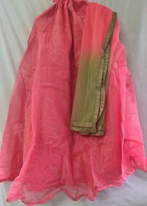 Crop Top Lehenga With Dupatta