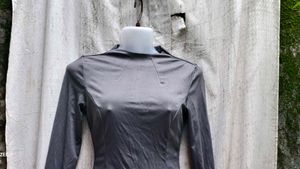 18318. Stylish Grey Mini Dress