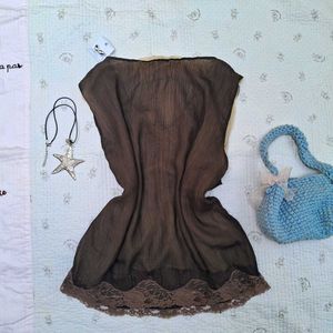 3.combo Aesthetic Vintage Top
